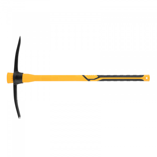 Кирка 2000 г, узкая, фиберглассовая обрезиненная рукоятка 900 мм// Denzel