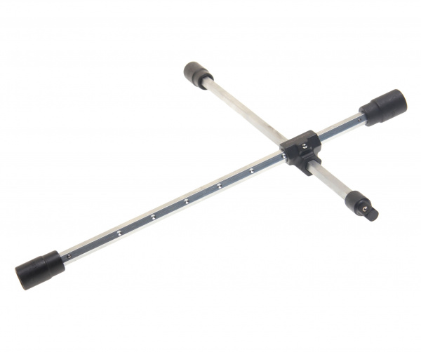 Ключ баллонный 17x19x21ммx1/2'' RF-681A500 крестовой 18" ROCKFORCE /1