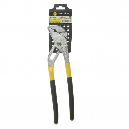 Клещи переставные ER-12130 универсальные хромированные 300мм ЭВРИКА 1/36