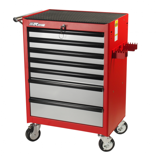 JTC Тележка инструментальная 7 секций (JTC-3931) с набором инструментов 344 предмета JTC