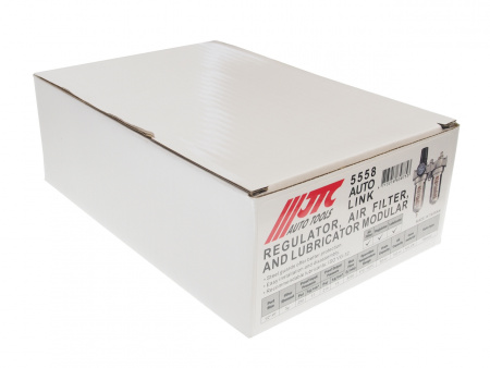 JTC Блок подготовки воздуха (лубрикатор,осушитель) 1/2" металл. переключ. 215PSI 3000л/мин. 150 мл JTC