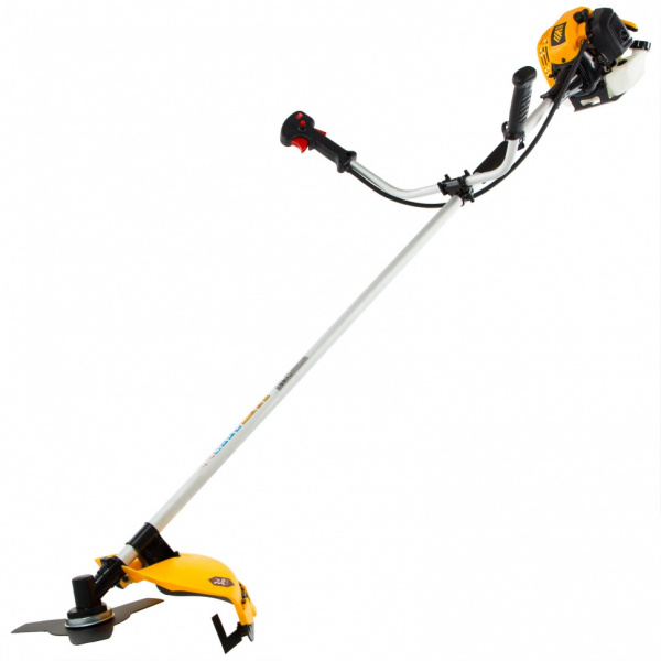 Триммер бензиновый DT 25, 25 см3, 1.3 л. с, неразъемная штанга, состоит из 2 частей Denzel 