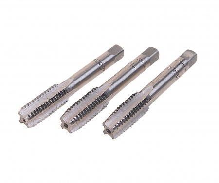 Метчик RF-TAP12175 M12x1,75 (3шт),в пластиковом футляре ROCKFORCE /1