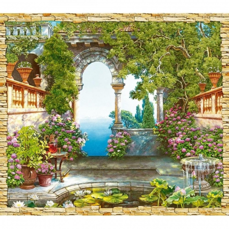 Фреска "Терраса" Фотообои VIP 12л 294*260см (Тула)