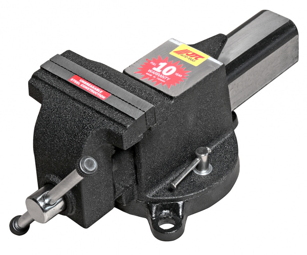 JTC Тиски 125мм (5") поворотные стальные JTC