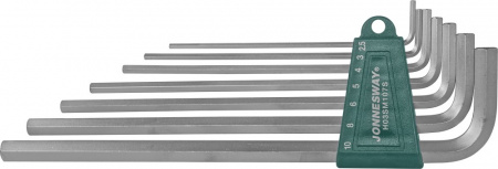 H03SM107S Комплект угловых шестигранников EXTRA LONG 2,5-10мм, 7 предметов S2 материал H03SM107S Комплект угловых шестигранников EXTRA LONG 2,5-10мм, 7 предметов S2 материал