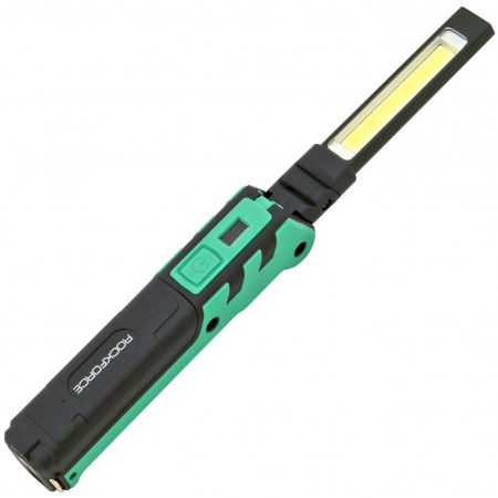 Лампа светодиодная RF-EL2301 аккумуляторная с магнитом(5W/3WCOB,150/360Lumen,3.7V,2000mAh,t зарядки 4ч,зарядка USB,защита гнезда зарядки,поворотная 27