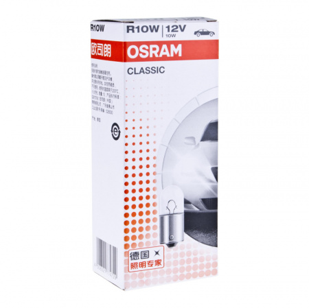 Автолампа R10W (BA15s) 12V OSRAM /10/50