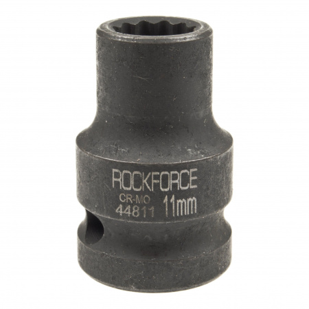 Головка торцевая 11мм 1/2" 12-гранная ударная L=39мм ROCKFORCE RF-44811 /1/360