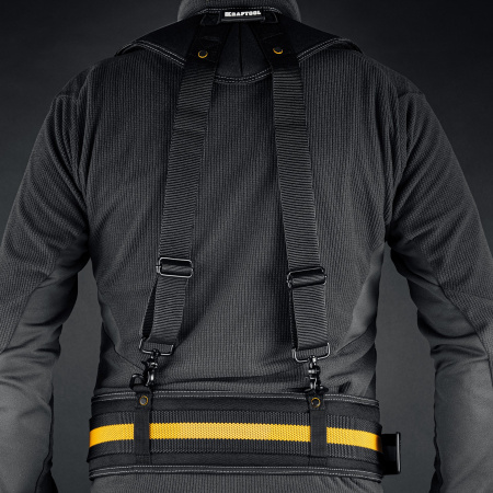 KRAFTOOL KS-1 подтяжки регулируемые, 4 точки крепления (38765)