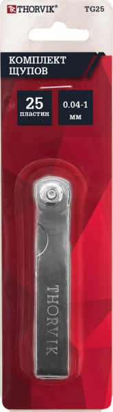 TG25 Комплект щупов 25 пластин 0.04-1мм