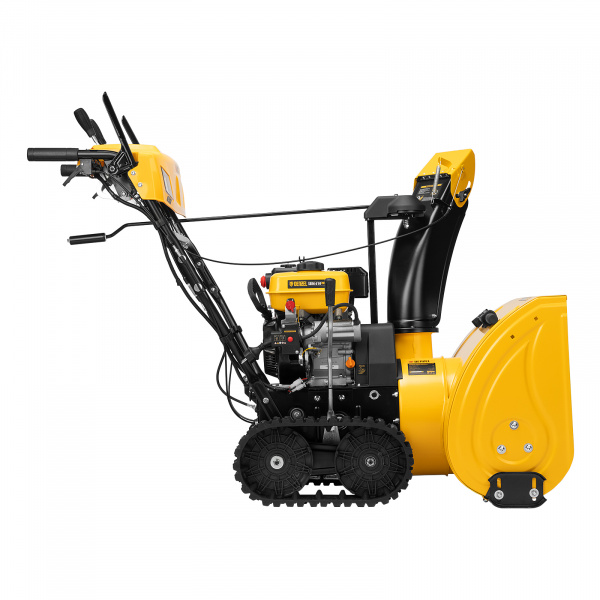 Бензиновая снегоуборочная машина SBM 610DT PRO, 212cc, гусеницы, эл.старт, блок. дифф. Denzel 