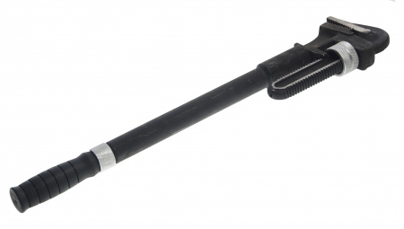 Ключ RF-68424L трубный с телескопической ручкой 24"(L 650-920мм, Ø 115мм) ROCKFORCE /1