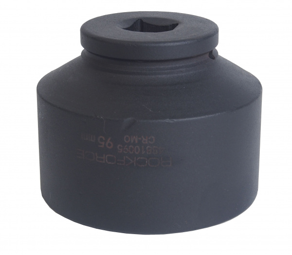 Головка торцевая  95мм 1", 12-гранная L=95мм ударная глубокая ROCKFORCE RF-48810095 /1