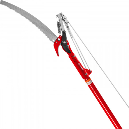 GRINDA H-300, длина 300 мм, закаленные лезвия, тефлоновое покрытие, пила 300 мм, антикор. покрытие, штанговый сучкорез с пилой (40242)