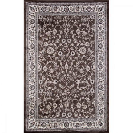 Акция!! Ковер жаккардовый двухполотный HEATSET VALENCIA DELUXE  2*3 "Грация" Коричневый (6)