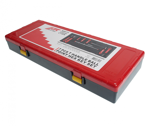 JTC Набор ключей шестигранных 2-8мм Т-образных HEX 7 предметов JTC JTC Набор ключей шестигранных 2-8мм Т-образных HEX 7 предметов JTC