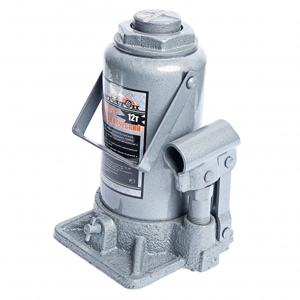 Домкрат гидравлический AJ-012 бутылочный 12т (выс.подъема 210-405мм) АВТОСТОП /1/5