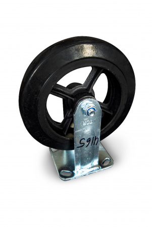 Колесо большегрузное неповоротное FCd 80 200 мм обрезиненное (N) Колесо большегрузное неповоротное FCd 80 200 мм обрезиненное (N)