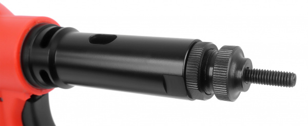Пневматический резьбовой заклепочник MESSER RL-5312K с комплектом для установки заклепок М3. М4, М5, М6, М8, М10. М12