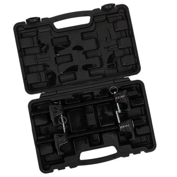 Стяжка пружин 330мм 2 пр., ширина захвата 20мм в кейсе LG-94102 LIGE /1 NEW