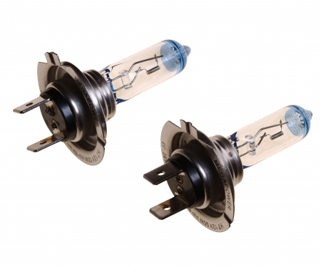 Автолампа H7 (55) PX26d +50% (бокс, 2шт) 12V MEGAPOWER /1/10