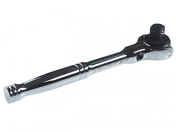 JTC Ключ трещотка 3/8" 72 зуба 146мм шарнирный металлическая рукоятка JTC
