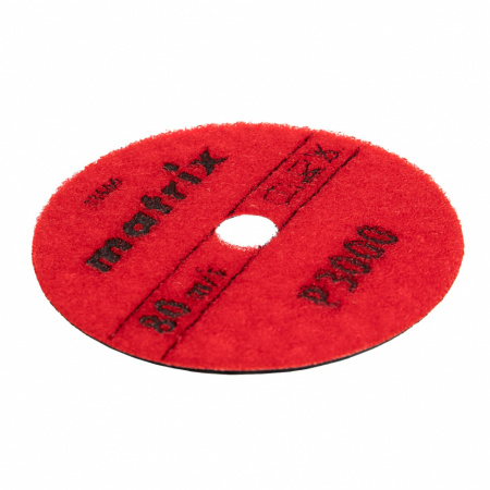 Алмазный гибкий шлифовальный круг, 100 мм, P3000, сухое шлифование, 5 шт. Matrix