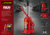 STAYER RED FORCE, в кейсе, 6 т, 216 - 413 мм, бутылочный гидравлический домкрат, Professional (43160-6-K)