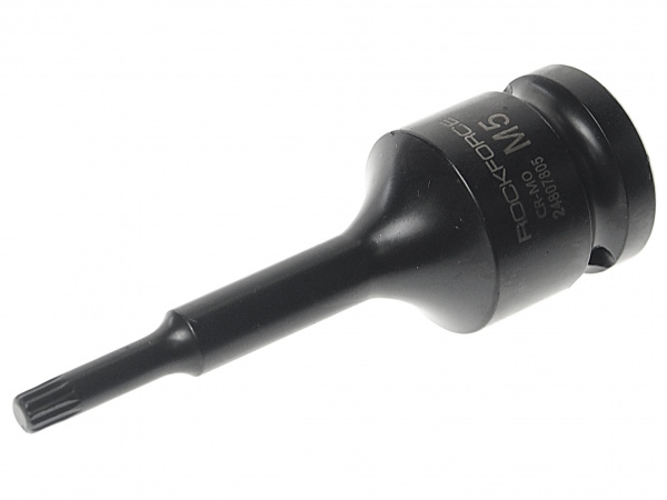 Головка-бита SPLINE ударная 1/2", M5 ROCKFORCE RF-24807805 /1/120