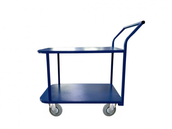 Тележка платформенная TOR ТП-2Я (600х900) 2х-ярусная (160мм) Тележка платформенная TOR ТП-2Я (600х900) 2х-ярусная (160мм)