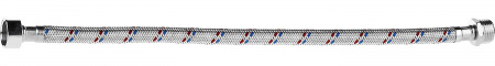 ЗУБР 1/2″, 0.4 м, гайка-штуцер, Гибкая подводка для воды (51005-G/S-040)