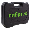 Набор инструментов 108 предметов, CrV, 1/2", 1/4" Сибртех Набор инструментов 108 предметов, CrV, 1/2", 1/4" Сибртех