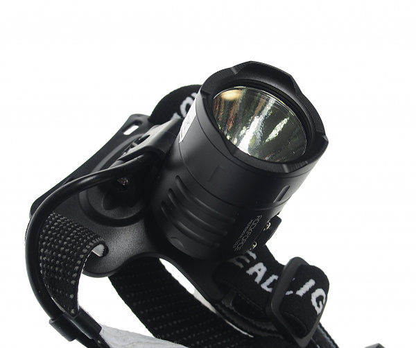 Фонарь RF-01156 светодиодный аккумуляторный налобный (10W LED,1500Lm,,2000mAh,зарядка12V,время раб.4ч,время заряд.6ч,защита гнезда зарядки)ROCKFORCE /