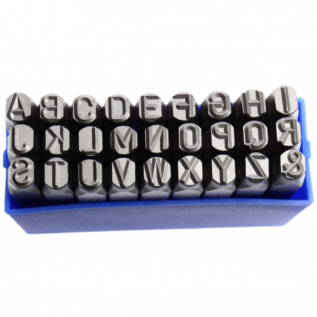 JTC Клейма буквенные латиница 8мм (HRC 60+-2° DIN 1451) JTC