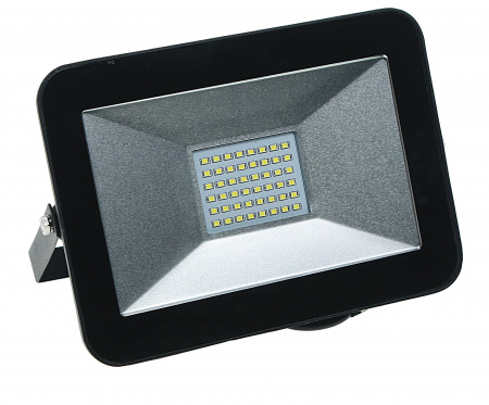 Прожектор UF-FL5001 LED SMD BLACK 50W 6500K 190х140мм 220V ULTRA FLASH /1/20