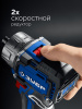 ЗУБР КОМБИ #5 набор: дрель-шуруповерт + мини УШМ + LED фонарь, BRUSHLESS, 12 В, 45 Н·м, 2 АКБ тип Т7 (4 и 2 А·ч), кейс, Профессионал (DB-125-42ABF)