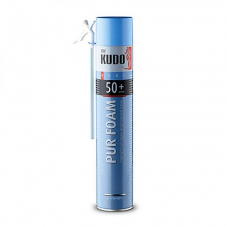 Пена монтажная бытовая Kudo Home 50+ всесезонная 50л 1000мл (12)