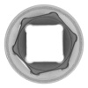 Головка торцевая, 20 мм, шестигранная, CrV, под квадрат 1/2, хромированная Matrix Головка торцевая, 20 мм, шестигранная, CrV, под квадрат 1/2, хромированная Matrix