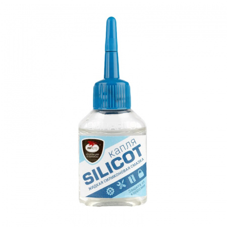 Смазка жидкая для замков и петель Silicot "капля" флакон 30 мл