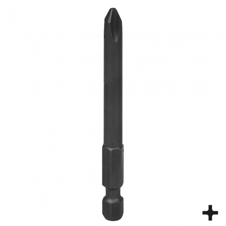 Вставка (бита) торцевая 1/4", Phillips, PH3, 70 мм, для шуруповерта KING TONY 717003P