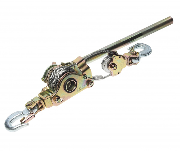 Лебедка RF-TRK-2000 рычажная 2т (диаметр троса - 5.5мм, длина - 2.2м) ROCKFORCE /1