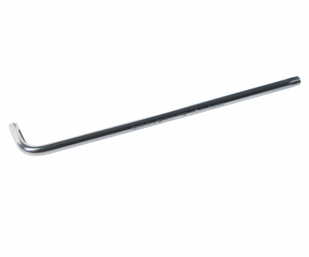 Ключ TORX T25H RF-76725XL: Г-образный экстрадлинный с отверстием ROCKFORCE /1/10
