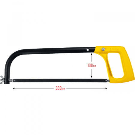 STAYER MS-200, 250 - 300 мм, ножовка по металлу (1577)
