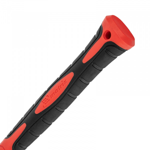 Молоток слесарный optimal, 100 г, фибергласовая обрезиненная рукоятка, квадратный боек Matrix