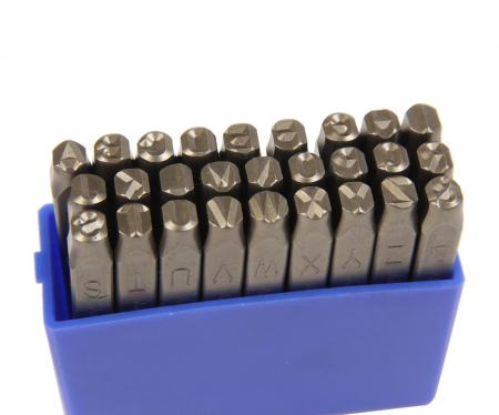 JTC Клейма буквенные латиница 6мм JTC