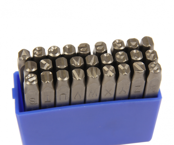 JTC Клейма буквенные латиница 6мм JTC