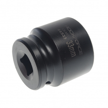 Головка торцевая 33мм 1/2" 6-гранная ударная L=45мм ROCKFORCE RF-44533 /1/10 Головка торцевая 33мм 1/2" 6-гранная ударная L=45мм ROCKFORCE RF-44533 /1/10