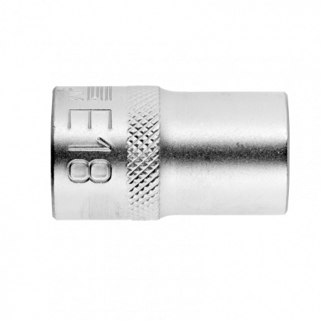 Головка торцевая 1/2, Е18, CrV Stels
