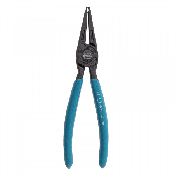 Съемник, 175 мм, для внутренних стопорных колец (19-60 мм), прямые губки (сжим) Gross